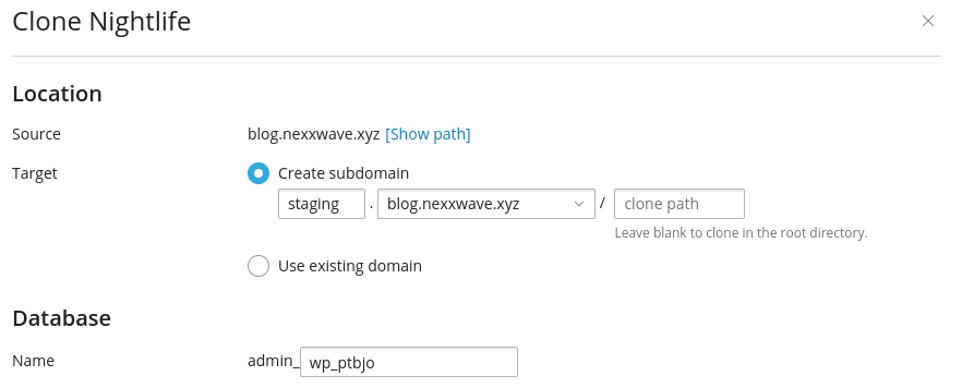 WordPress cloning and syncing